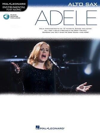 Adele  Instrumental Play-Along Saxophone