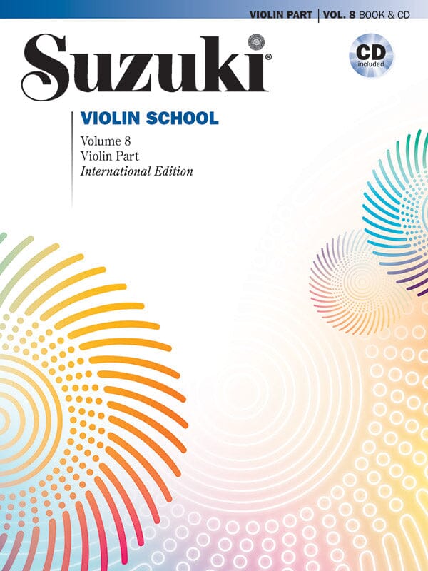 Suzuki Violin School Vol. 8 w/CD