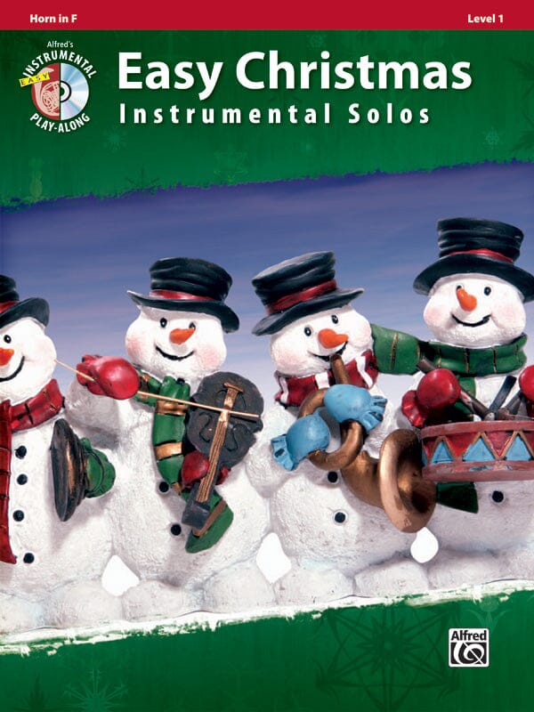Easy Christmas Inst. Solos, Level 1 - F Horn