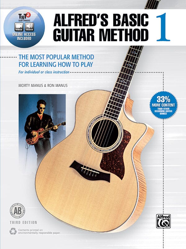 Alfred's Basic Guitar Method 1 Book & Audio