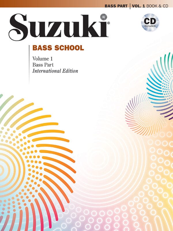 Suzuki Bass Vol. 1 w / CD