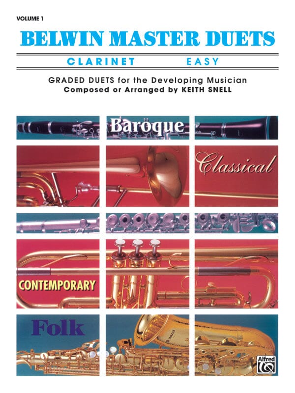 Belwin Master Duets - Clarinet Easy Vol. 1