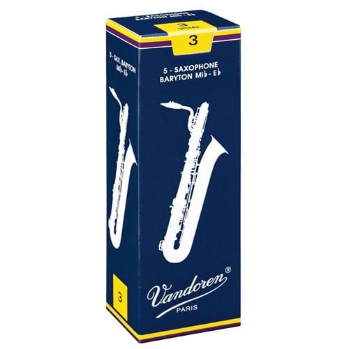 Vandoren Traditional Bari Sax Reeds #2.5