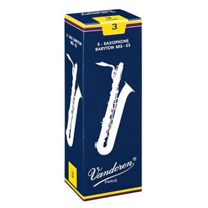 Vandoren Traditional Bari Sax Reeds #2.5
