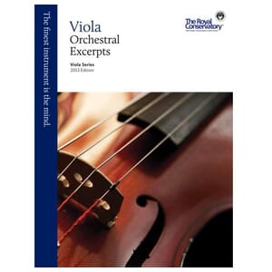 RCM Viola Orchestral Excerpts