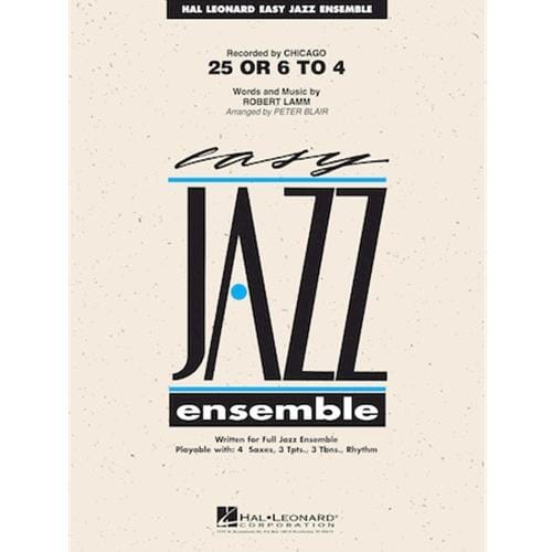 25 or 6 to 4 arr. Peter Blair