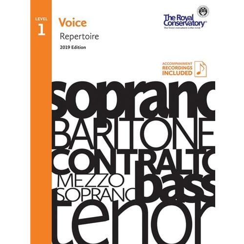 Royal Conservatory Voice Repertoire 1