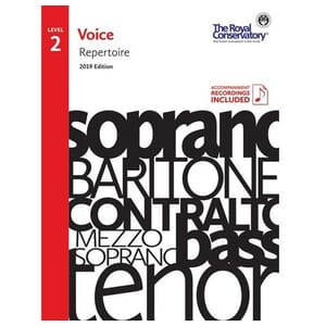 Royal Conservatory Voice Repertoire 2