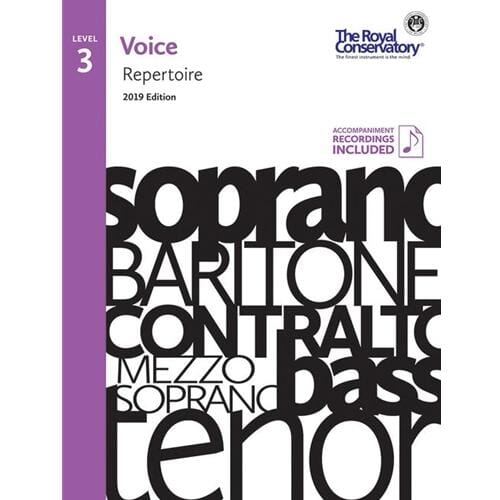 RCM Voice Repertoire 3