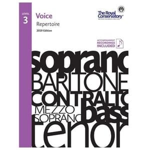 RCM Voice Repertoire 3