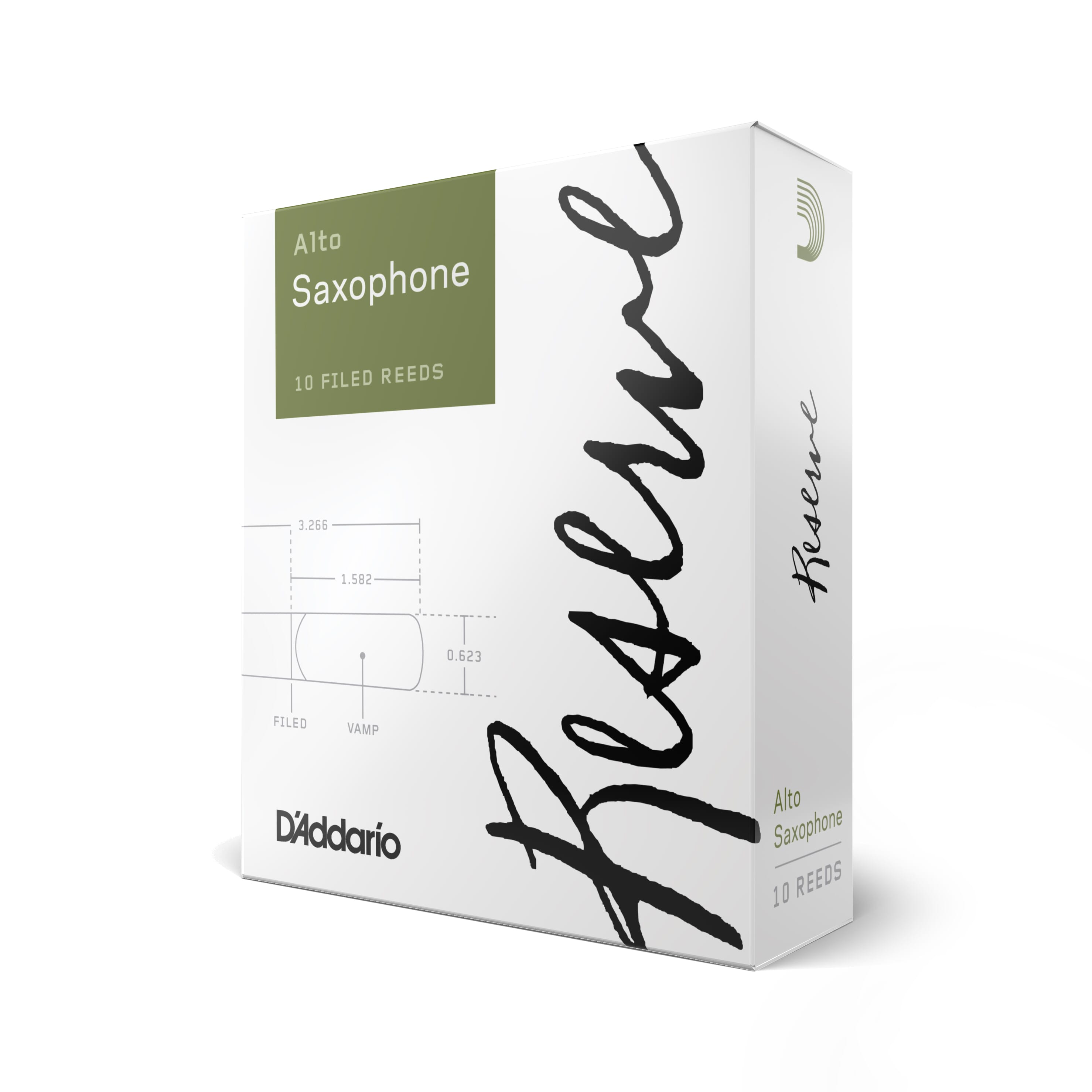 Rico Reserve Alto Sax Reeds # 2.5