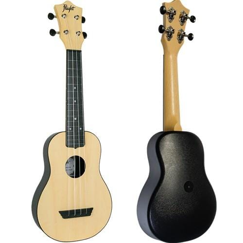 Flight TUS-35 Soprano Travel Ukulele Natural