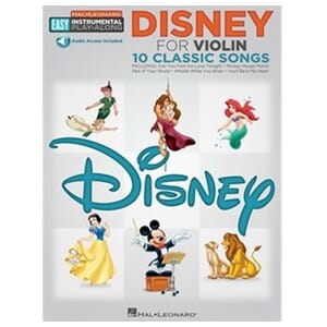 Disney For Violin - Easy Instrumental Play - Along