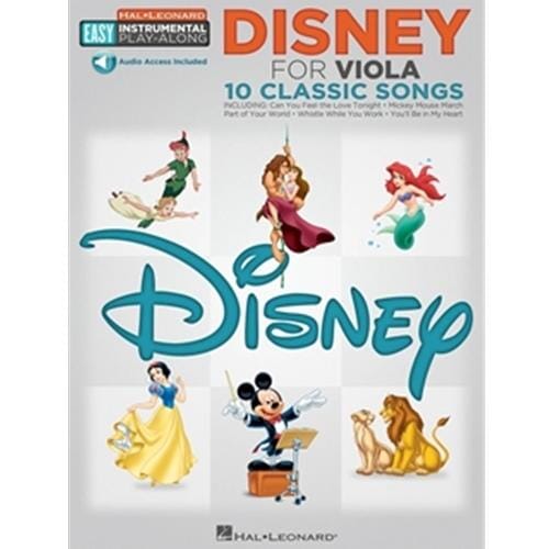 Disney for Viola - Easy Instrumental Play-Along