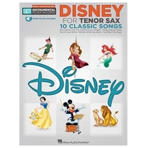 Disney For Tenor Saxophone - Easy Instrumental Play - Along