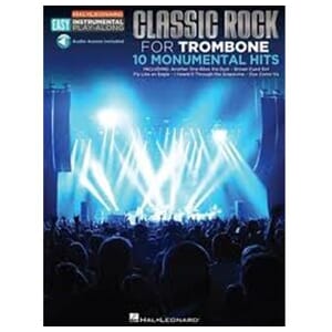 Classic Rock For Trombone - Easy Instrumental Play - Along