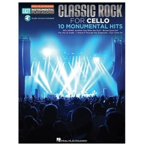 Classic Rock for Cello - Easy Instrumental Play-Along