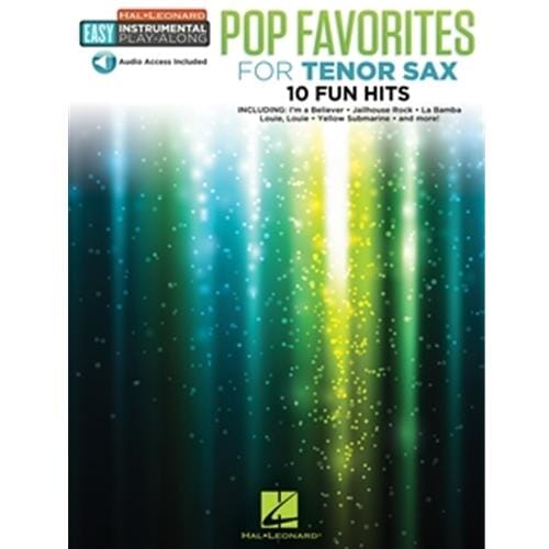 Pop Favorites for Tenor Sax - Easy Instrumental Play-Along