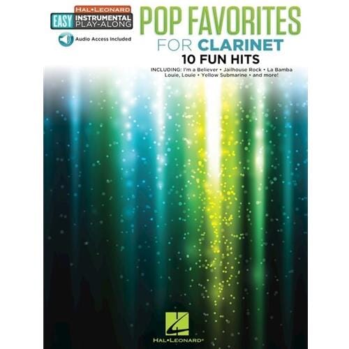 Pop Favorites for Clarinet - Easy Instrumental Play-Along