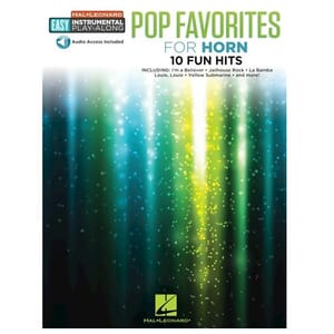 Pop Favorites for Horn - Easy Instrumental Play-Along