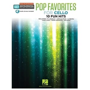 Pop Favorites for Cello - Easy Instrumental Play-Along