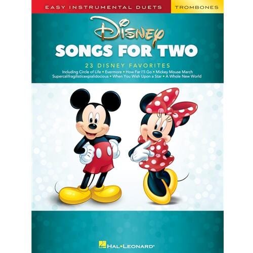Disney Songs for Two Trombones - Easy Instrumental Duets