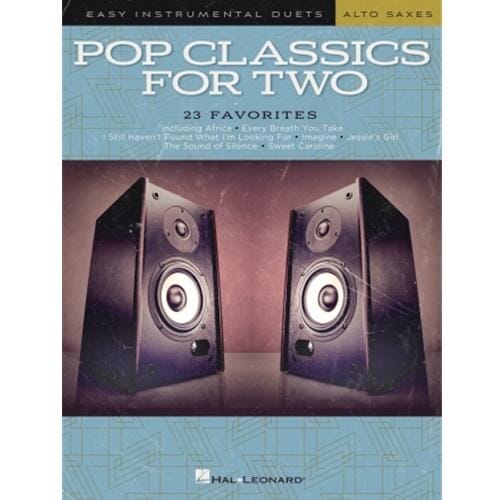 Pop Classics for Two Alto Saxophones - Easy Instrumental Duets
