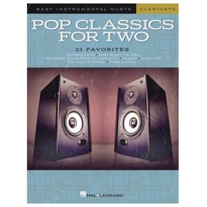 Pop Classics for Two Clarinets - Easy Instrumental Duets