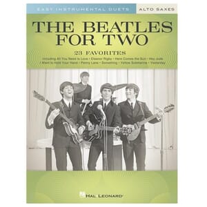 The Beatles for Two Alto Saxes - Easy Instrumental Duets