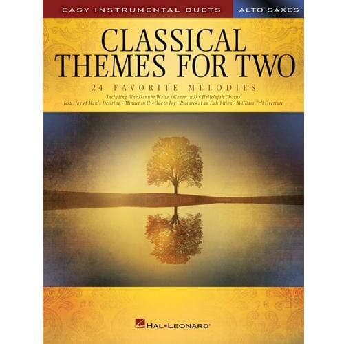 Classical Themes for Two Alto Saxophones - Easy Instrumental Duets