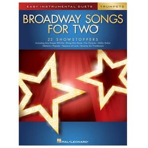 Broadway Songs for Two Trumpets - Easy Instrumental Duets