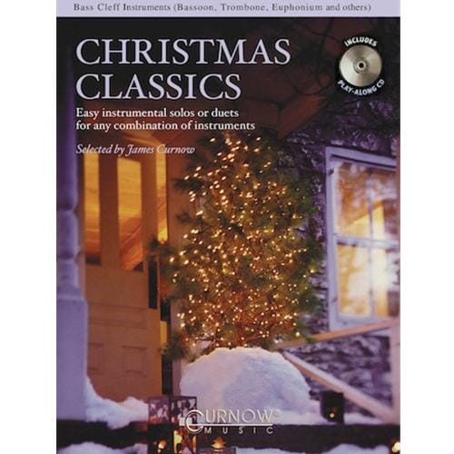 Christmas Classics - Easy Instrumental Solos or Duets for Bass Clef Instruments