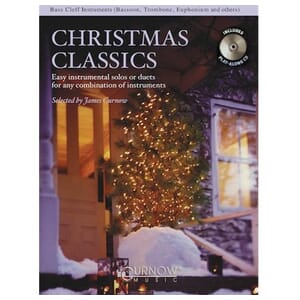Christmas Classics - Easy Instrumental Solos or Duets for Bass Clef Instruments