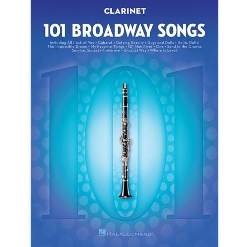 101 Broadway Songs for Clarinet