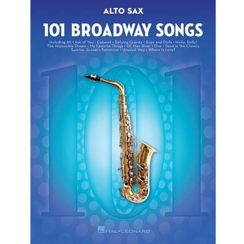 101 Broadway Songs for Alto Sax