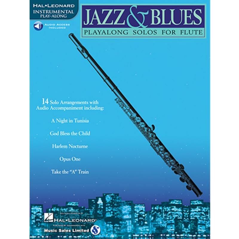 Jazz & Blues for Flute Book/Audio