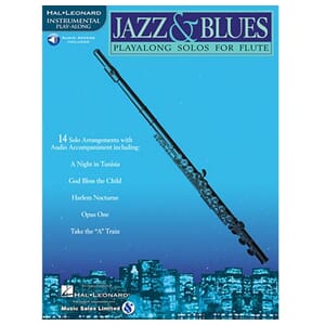 Jazz & Blues for Flute Book/Audio