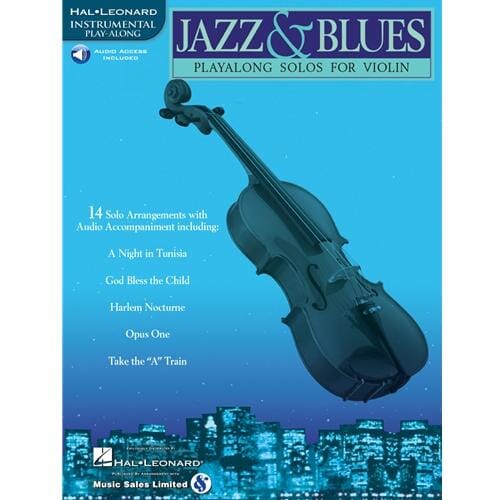 Jazz & Blues Violin Book/Audio