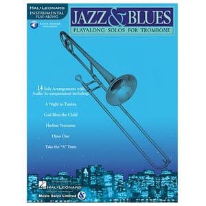 Jazz & Blues Trombone Book/Audio