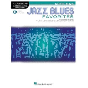 Jazz Blues Favorites Instrumental Play-Along Alto Sax