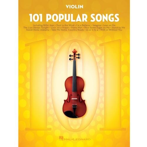 101 Popular Songs for Violin