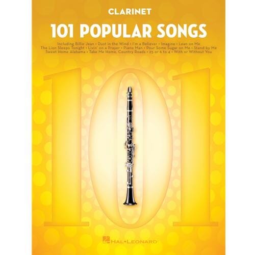 101 Popular Songs for Clarinet