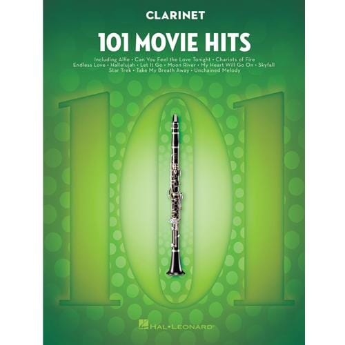 101 Movie Hits for Clarinet