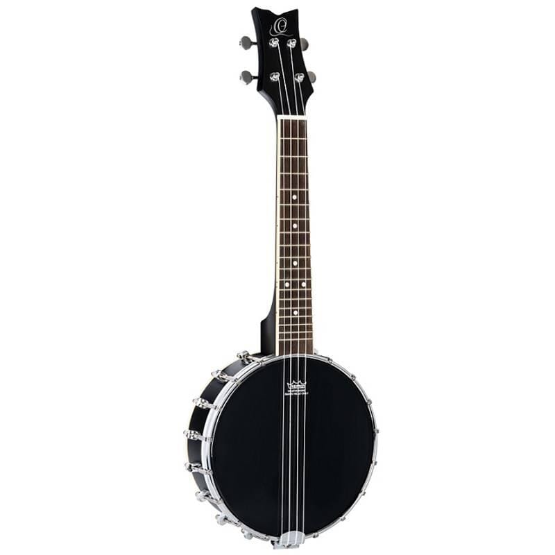 Ortega OUBJ100-SBK Ukulele Banjo + Bag