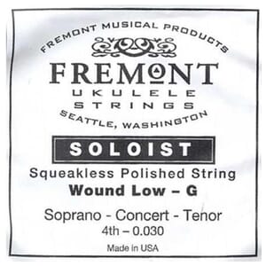 Fremont Soloist Ukulele Wound Low G String