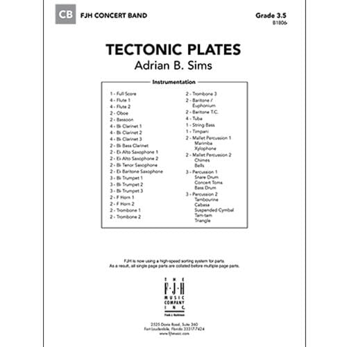 Tectonic Plates by Adrian B. Sims