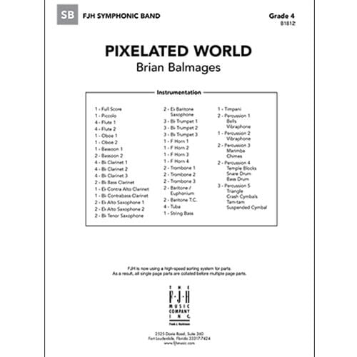 Pixelated World by Brian Balmages