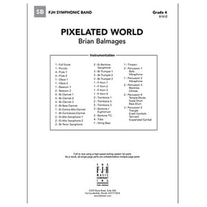 Pixelated World by Brian Balmages