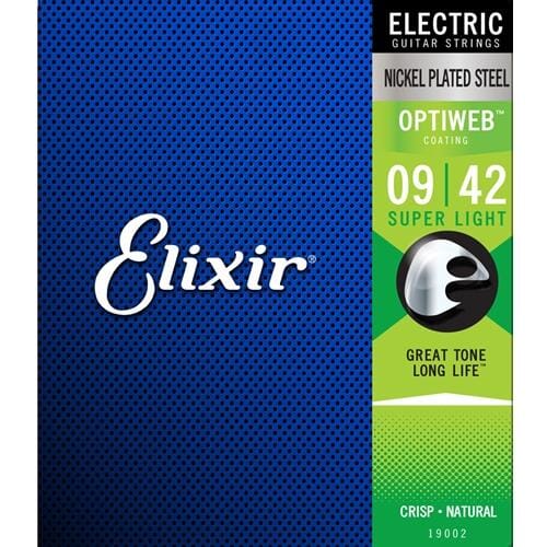 Elixir Electric Optiweb Strings 09/42