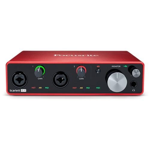 Focusrite Scarlett 4i4 4th Gen Interface